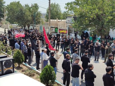 عزاداری جاماندگان اربعین حسینی در اشنویه