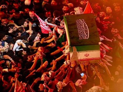 پایان مراسم تشییع امام مجاهد شهید در کربلا