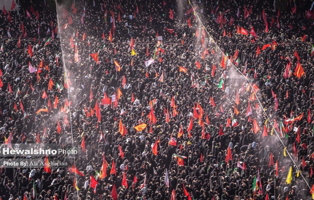 آغاز مراسم تشییع آقای شهید ایران در تهران