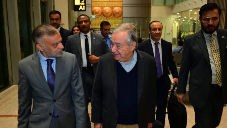 مأموریت گوترش در پاکستان فراتر از میانجیگری است
